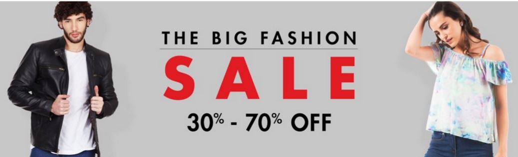 India Desire : Amazon Big Fashion Sale : Flat 30%-70% Off On Branded Clothing